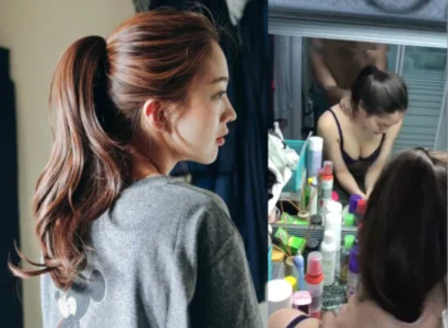 Bạn chổng đít ra nhét vào dễ nào